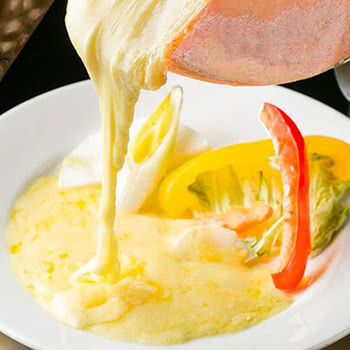 熱々、「とろけるチーズ」