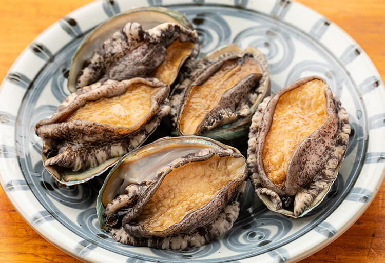 溢れ出す、旨味「アワビ」